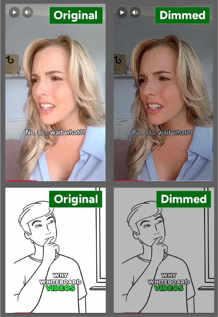How to Dim Blank White Web Videos (Without Changing Monitor Brightness)